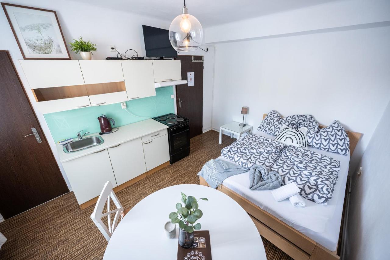 Apartmany Lanna เชสเกบูดิเยโจวิตเซ ภายนอก รูปภาพ