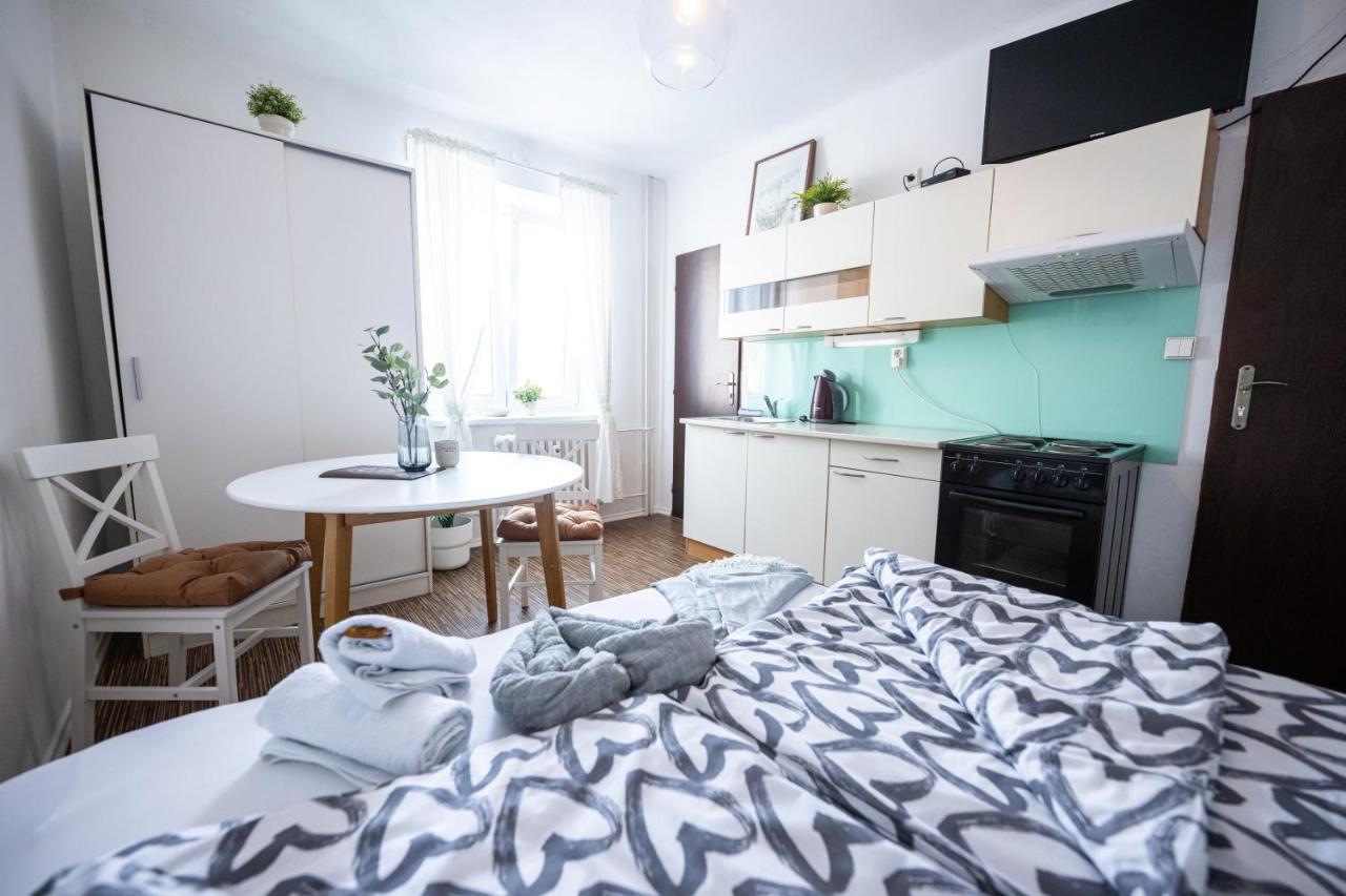 Apartmany Lanna เชสเกบูดิเยโจวิตเซ ภายนอก รูปภาพ
